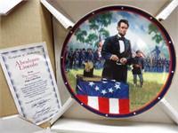 Abraham Lincoln Collector Plate in Box