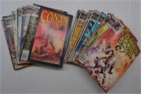 Group of 1980s Conan Comic Books