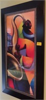 MUSICAL ABSTRACT PRINT BY MARTIN EVANS