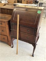 sm vintage wood desk