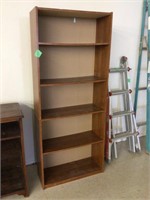 wood book shelf 30x12x72