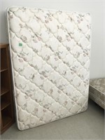 QUEEN (NOT FULL) mattress & box spring, clean