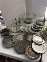 silver plates, more