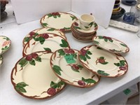 apple franciscan dishes