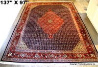 Large Hand Knotted Persian Rug