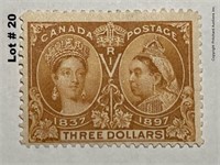 Canada $3 1897 Jubilee