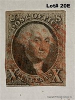 USA 10 cents 1847