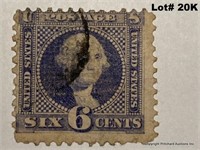 USA 6 Cents 1869