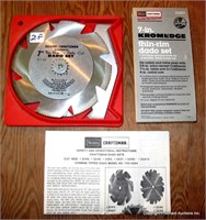 Sears / Craftsman 7" Thin Rim SatinCut Dato Set