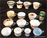 14 Assorted Tea Cups