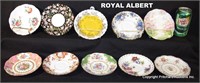 10 Royal Albert Saucers
