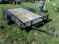 12'x6'3" Tilt Trailer 2" Ball