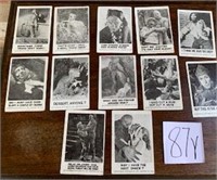 1961 Horror Spook Stories Trading Cards