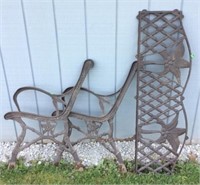 Cast Iron Garden Bench Parts