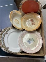 Assorted Decorative Bowls And Places