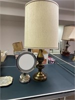 Lighted Mirror And Lamp