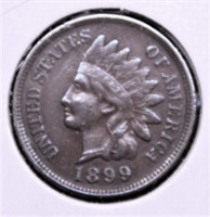 1899 INDIAN HEAD CENT XF