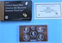 2011 ATB PROOF QUARTER SET