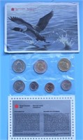 1997 CANADA MINT SET W 2 $ BIMETAL