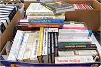 Large Assortment of Natural Healing Books