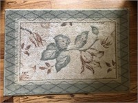 Small Floral Pattern Rug