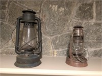 (2) Vintage Lanterns