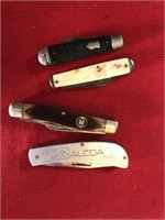 (4) Pocket Knives