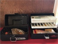 (2) Fishing Tackle Boxes with Tackle