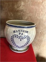 Contemporary Stoneware Manheim Flower Pot