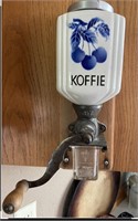 Vintage Trosser Porcelain Coffe Grinder Germany