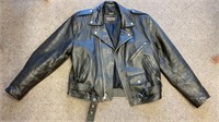 Vintage Motorcycle Jacket. WILSON Large