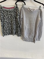 SMALL GEORGE & ROOTS KIDS SHIRT AND SWEATER MEDIUM