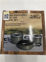 TEXSPORT HARD ANODIZED SCOUTER COOK SET