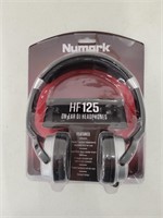 NUMARK HF125 ON-EAR DJ HEADPHONES