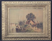 Original Oil Painting Franz Schreyer b1858 Dresden