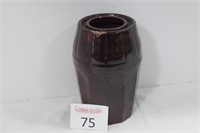 Peoria Pottery Brown Jar