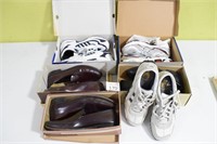 Men's Shoes (2) Size 9.5, (3) Size 10, (1) Size 11