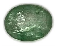 Oval Cut .95ct Natural Emerald Gemstone