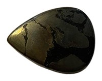Natural 73ct Golden Pyrite Gemstone