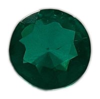 Round Cut 1.54ct Created Emerald
