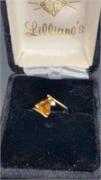 Vintage Taurine & Diamond Ring