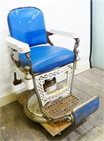 Antique Emil J. Paidar Barber Chair, Chicago