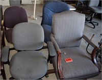 4 Misc. Roller Chairs