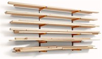 Bora Wood Organizer and Lumber Storage Metal Rack