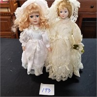 Wedding doll and maid of honor
