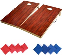 Wood Premium 2'x4' Official Size Cornhole Game Set