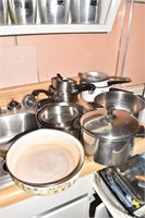 REVERE AND OTHER POTS/PANS