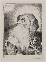 Goya Etching, "CARI"