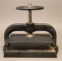 [Bindery]  Large Iron Book Press