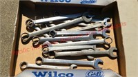 Box of misc. box end wrenches